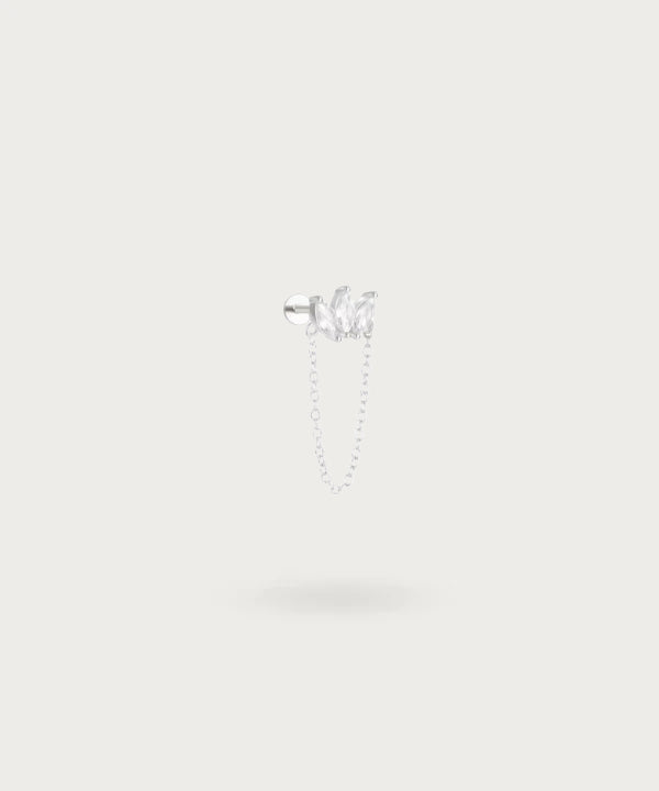Le Piercing Pendant Oreille en Argent 925