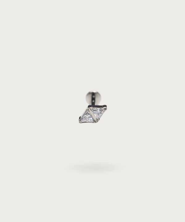 Piercing Hélix en Titane, Idéal pour le Lobe, Hélix, Flat, Tragus et Conch