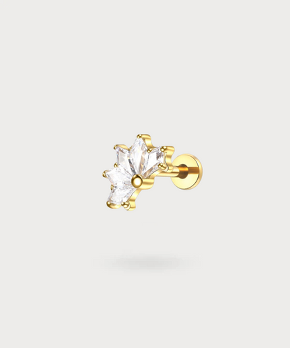 Candela flat stud, un symbole de croissance et de beauté naturelle