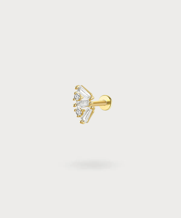 Piercing Angie, une touche de luxe quotidien pour le lobe