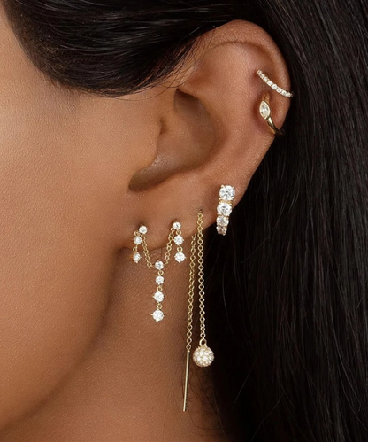 Oihana, un double piercing pour un look glamour quotidien