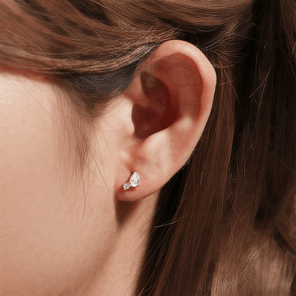 Minerva, la sophistication rencontre l'éclat dans un piercing pour lobe