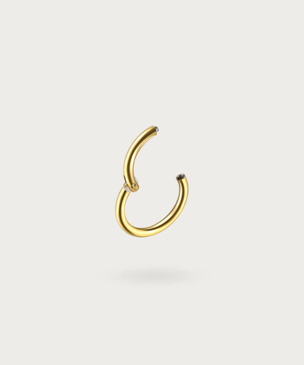 Image du Piercing Snug Anneau Paulina, vue de face clicker