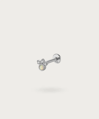 Boucle d'Oreille Conch Piercing Matiana - Opale et Zirconium pour un Look Raffiné