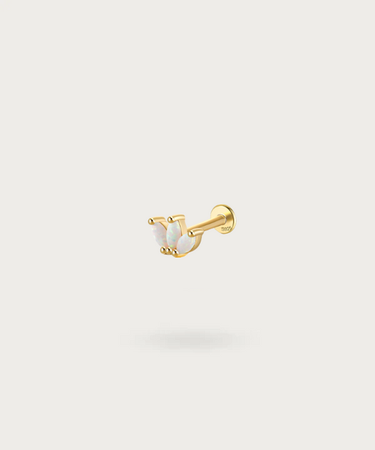 piercing tragus fleur or