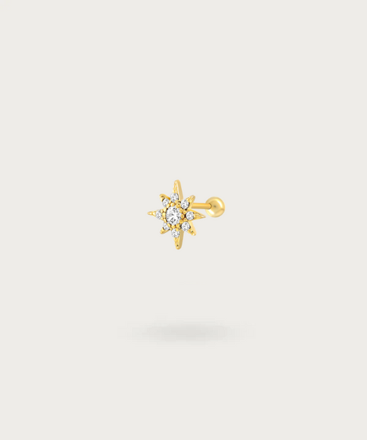 piercing soleil or 18k