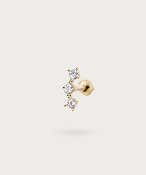 Piercing Oreille Anti-Hélix Hina, Un Reflet de Votre Style Unique